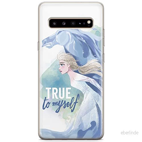 ERT GROUP Mobiltelefonskal för Samsung S10 5G original och officiellt licensierat Disney mönster Frozen 2 012 optimalt anpassat till mobiltelefonens form, TPU fodral 5904805503597