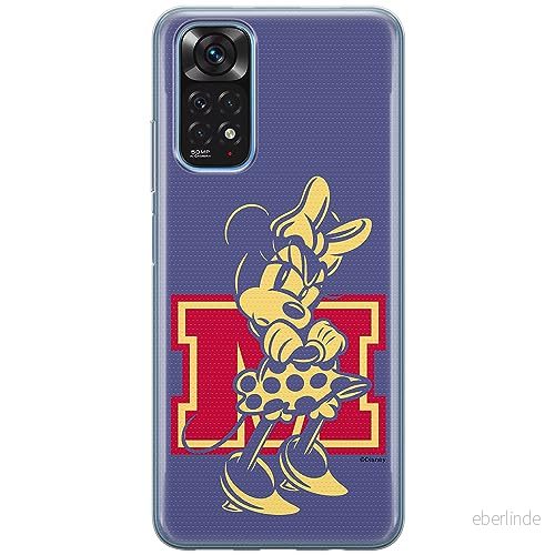 ERT GROUP mobiltelefonfodral för Xiaomi REDMI NOTE 11T/ 11S 5G/ POCO M4 PRO 5G originalt och officiellt licensierat Disney mönster Minnie 072, fodral tillverkad av TPU plast 5905795024130