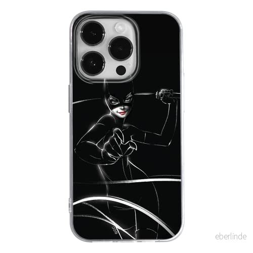 ERT GROUP mobiltelefonfodral för Apple Iphone 14 PRO originalt och officiellt licensierat DC mönster Catwoman 003 optimalt anpassad till formen på mobiltelefonen, fodral tillverkad av TPU plast 5905131926074
