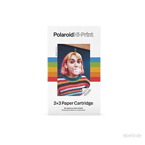Polaroid Hi Print Papperskassett 20 Ark 2 Kassetter 6089 9120096771842