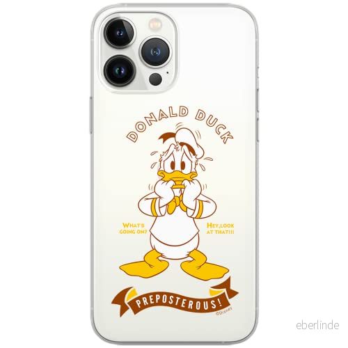 ERT GROUP mobiltelefonfodral för Huawei P30 Lite originalt och officiellt licensierat Disney mönster Donald 004 Vit optimalt anpassad till formen på mobiltelefonen, gedeeltelijk transparant 5902980423280
