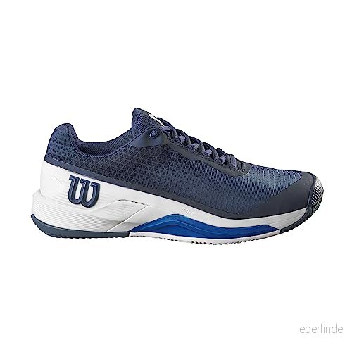 Wilson Rush Pro 4.0 Clay, Tennis sneakers för män, Navy Blazer White Lapis Blue, 44 EU 97512673457