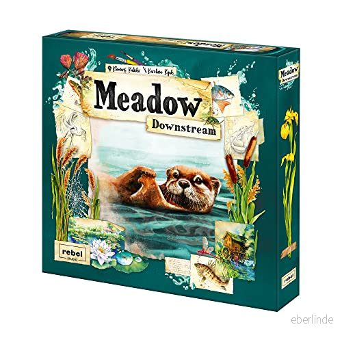 Rebel Centrum Meadow: Downstream Expansion Brädspel Åldrar 10+ 1 4 spelare 60 90 minuters speltid (REBMEAD3) 5902650617452