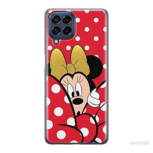 ERT GROUP mobiltelefonfodral för Samsung M33 5G originalt och officiellt licensierat Disney mönster Minnie 015 optimalt anpassad till formen på mobiltelefonen, fodral tillverkad av TPU plast 5905511347253