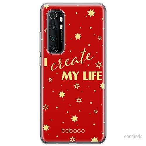 ERT GROUP mobiltelefonfodral för Xiaomi MI NOTE 10 Lite originalt och officiellt licensierat Babaco mönster Positive vibes 006 anpassad till formen på mobiltelefonen, fodral tillverkad av TPU plast 5903932967197