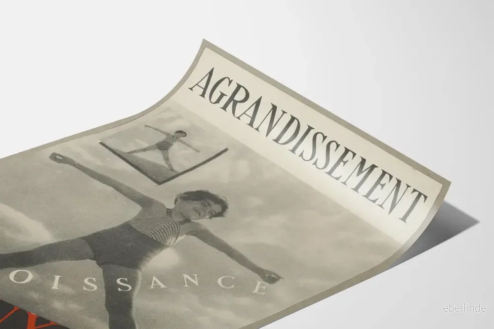 Vintageposter Cruxol: retro väggdekoration med växande design - Bild 3