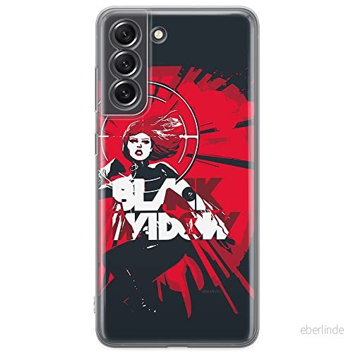 ERT GROUP mobiltelefonfodral för Samsung S21 FE originalt och officiellt licensierat Marvel mönster Black Widow 005 optimalt anpassad till formen på mobiltelefonen, fodral tillverkad av TPU plast 5903932986402