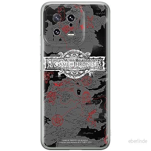 ERT GROUP mobiltelefonfodral för Xiaomi 13 originalt och officiellt licensierat Game of Thrones mönster 010 optimalt anpassad till formen på mobiltelefonen, fodral tillverkad av TPU plast 5905511903275