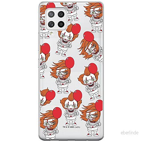 ERT GROUP mobiltelefonfodral för Samsung A42 5G originalt och officiellt licensierat Horror mönster It 007 optimalt anpassad till formen på mobiltelefonen, gedeeltelijk transparant 5905131960894
