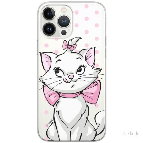 ERT GROUP mobiltelefonfodral för Xiaomi REDMI NOTE 9 originalt och officiellt licensierat Disney mönster Marie 002 optimalt anpassad till formen på mobiltelefonen, gedeeltelijk transparant 5903040335352