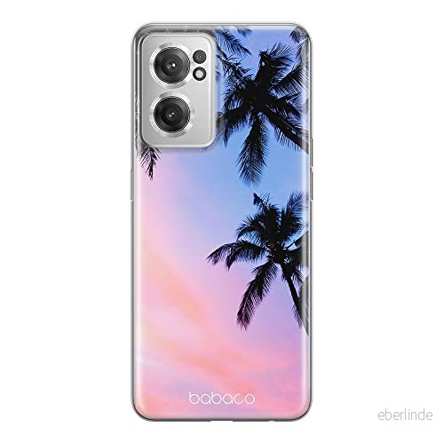 ERT GROUP mobiltelefonfodral för Oneplus NORD CE 2 originalt och officiellt licensierat Babaco mönster Nature 002 optimalt anpassad till formen på mobiltelefonen, fodral tillverkad av TPU plast 5905511283155