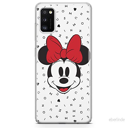 ERT GROUP mobiltelefonfodral för Samsung A41 originalt och officiellt licensierat Disney mönster Minnie 056 optimalt anpassad till formen på mobiltelefonen, fodral tillverkad av TPU plast 5903537567914