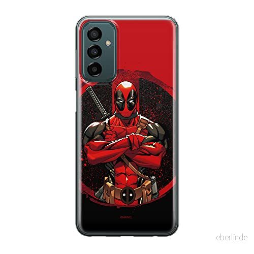 ERT GROUP mobiltelefonfodral för Samsung M13 4G/M23 5G/F23 originalt och officiellt licensierat Marvel mönster Deadpool 006 anpassad till formen på mobiltelefonen, fodral tillverkad av TPU plast 5905511374624