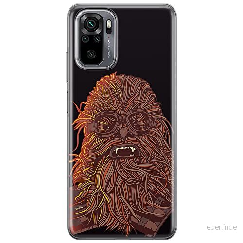 ERT GROUP mobiltelefonfodral för Xiaomi REDMI NOTE 10/ 10S originalt och officiellt licensierat Star Wars mönster Chewbacca 007 anpassad till formen på mobiltelefonen, fodral tillverkad av TPU plast 5903537189529