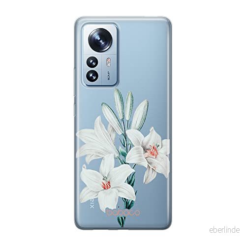 ERT GROUP mobiltelefonfodral för Xiaomi 12 PRO originalt och officiellt licensierat Babaco mönster Flowers 039 optimalt anpassad till formen på mobiltelefonen, gedeeltelijk transparant 5905511530372