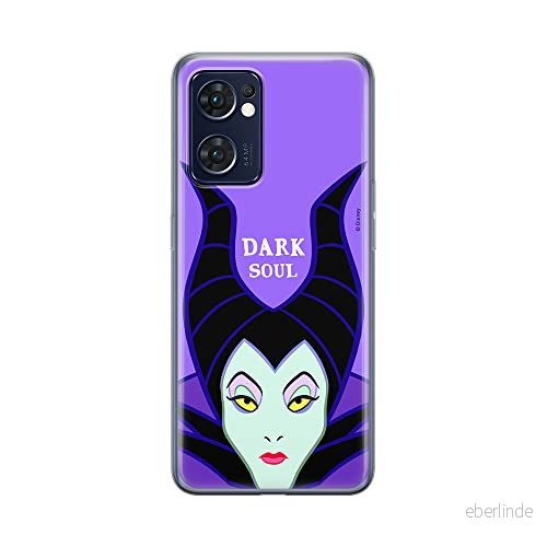 ERT GROUP mobiltelefonfodral för Oppo RENO 7 5G originalt och officiellt licensierat Disney mönster Maleficent 001 optimalt anpassad till formen på mobiltelefonen, fodral tillverkad av TPU plast 5905511307745