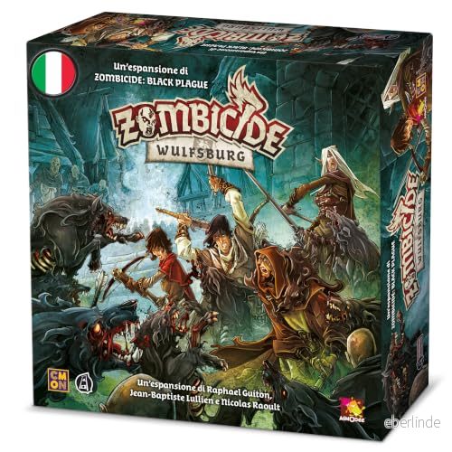 Asmodee Zombicide Black Pague Wulfsburg (förlängning) 3558380033424