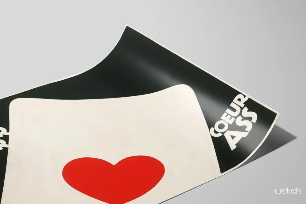 Poster Berliner Theater Coeur Ass dekorativ minimalist - Bild 2