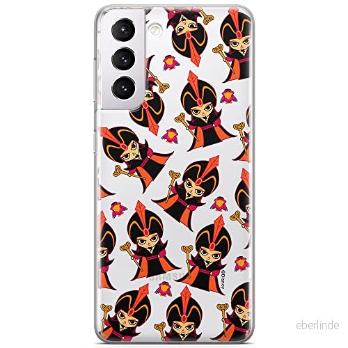 ERT GROUP mobiltelefonfodral för Samsung S21 originalt och officiellt licensierat Disney mönster Jafar 002 optimalt anpassad till formen på mobiltelefonen, gedeeltelijk transparant 5905131404664