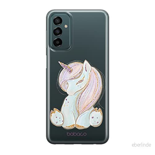 ERT GROUP mobiltelefonfodral för Samsung M13 4G/M23 5G/F23 originalt och officiellt licensierat Babaco mönster Unicorn 002 optimalt anpassad till formen på mobiltelefonen, gedeeltelijk transparant 5905511369163