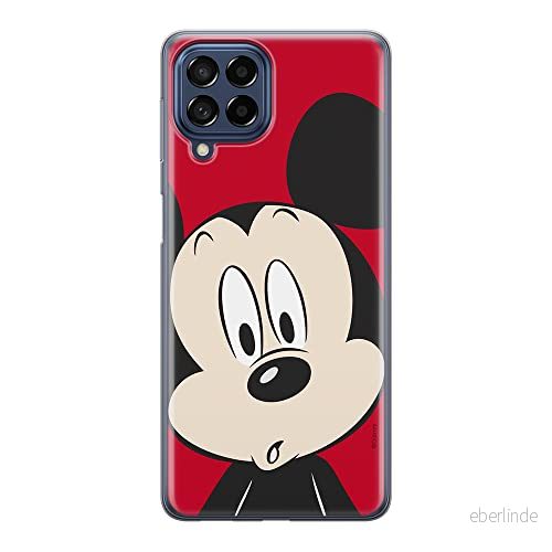 ERT GROUP mobiltelefonfodral för Samsung M33 5G originalt och officiellt licensierat Disney mönster Mickey 019 optimalt anpassad till formen på mobiltelefonen, fodral tillverkad av TPU plast 5905511350246