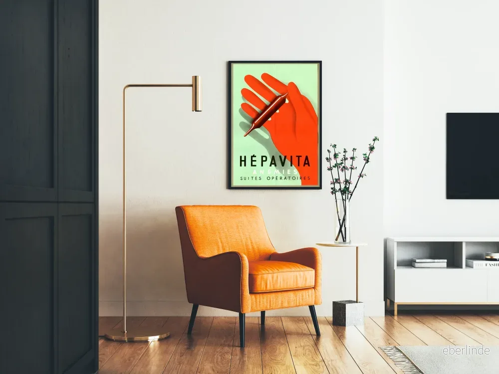 Vintageposter HépaVita - Postoperativa anemier - Bild 2