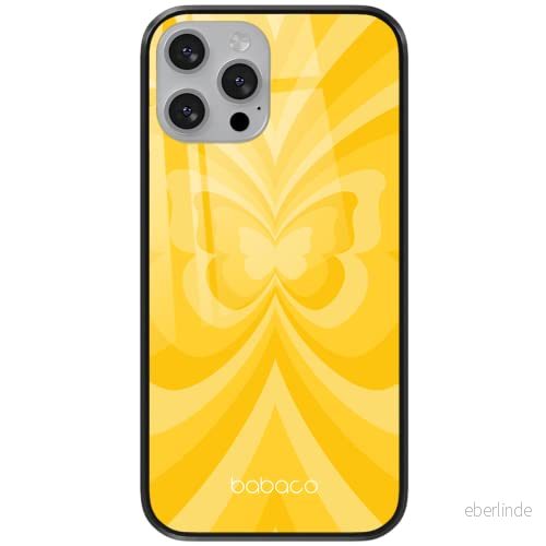 ERT GROUP mobiltelefonfodral för Apple Iphone 6/6S originalt och officiellt licensierat Babaco mönster Butterflies 001 tillverkad av härdat glas, optimalt anpassat till mobilens form, skyddsfodral 5904805720734