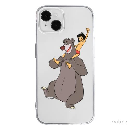 ERT GROUP mobiltelefonfodral för Apple Iphone 14 PLUS originalt och officiellt licensierat Disney mönster Jungle Book 002 optimalt anpassad till formen på mobiltelefonen, gedeeltelijk transparant 5905131903020