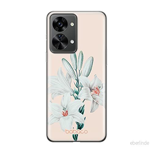 ERT GROUP mobiltelefonfodral för Oneplus NORD 2T 5G originalt och officiellt licensierat Babaco mönster Flowers 039 optimalt anpassad till formen på mobiltelefonen, fodral tillverkad av TPU plast 5905511275594