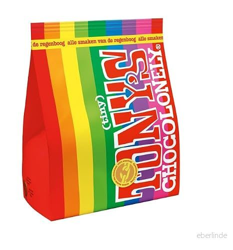 Tony's Chocolonely Tiny Pouch Mix 135 g I blandning av individuellt förpackad Tonies choklad 8719956497032