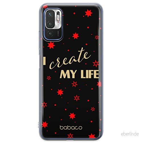 ERT GROUP mobiel telefoonhoesje voor Xiaomi REDMI NOTE 10 5G / POCO M3 PRO origineel en officieel erkend Babaco patroon Positive vibes 006, hoesje is gemaakt van TPU 5903932959239