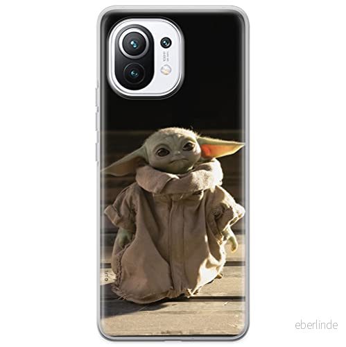ERT GROUP mobiltelefonfodral för Xiaomi 11 originalt och officiellt licensierat Star Wars mönster Baby Yoda 001 optimalt anpassad till formen på mobiltelefonen, fodral tillverkad av TPU plast 5903537115191
