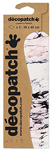 Décopatch C792C blisterförpackning med 3 identiska ark, nr 792, 30 x 40 cm, 1 förpackning 3609510257927