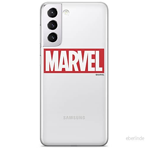 ERT GROUP mobiltelefonfodral för Samsung S21 originalt och officiellt licensierat Marvel mönster 006 optimalt anpassad till formen på mobiltelefonen, gedeeltelijk transparant 5903932295344