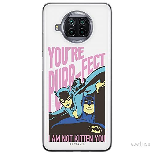 ERT GROUP mobiltelefonfodral för Xiaomi MI 10T LITE/REDMI NOTE 9 PRO 5G originalt och officiellt licensierat DC mönster Batman 067, fodral tillverkad av TPU plast 5905131520418