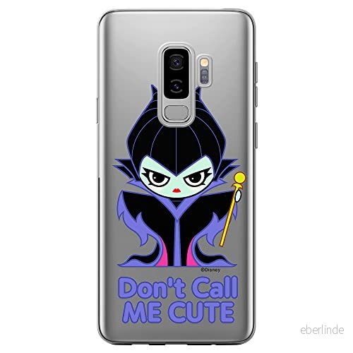 ERT GROUP mobiltelefonfodral för Samsung S9 PLUS originalt och officiellt licensierat Disney mönster Maleficent 003 optimalt anpassad till formen på mobiltelefonen, gedeeltelijk transparant 5905131478924