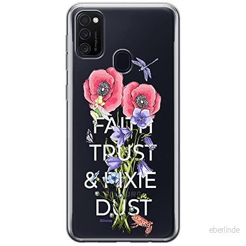 ERT GROUP mobiltelefonfodral för Samsung M21 / M30S originalt och officiellt licensierat Disney mönster Tinker Bell 003 optimalt anpassad till formen på mobiltelefonen, fodral tillverkad av TPU plast 5904805669057