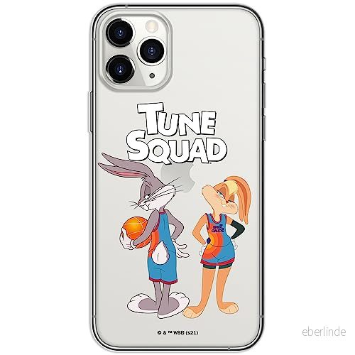 ERT GROUP mobiltelefonfodral för Iphone 11 PRO originalt och officiellt licensierat Looney Tunes mönster Space Jam 022 optimalt anpassad till formen på mobiltelefonen, gedeeltelijk transparant 5905511061494