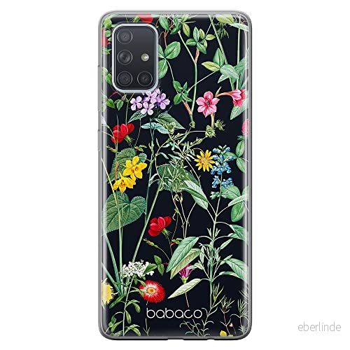 ERT GROUP mobiltelefonfodral för Samsung A71 5G originalt och officiellt licensierat Babaco mönster Flowers 041 optimalt anpassad till formen på mobiltelefonen, fodral tillverkad av TPU plast 5905131311795