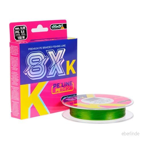 Asari B/3000M K-8 Pe 8X 0,30Mm 8430292494508