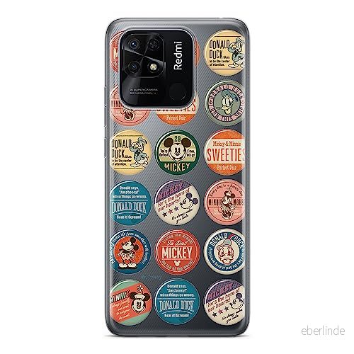 ERT GROUP mobiltelefonfodral för Xiaomi REDMI 10C originalt och officiellt licensierat Disney mönster Mickey & Friends 003 optimalt anpassad till formen på mobiltelefonen, gedeeltelijk transparant 5905511542108