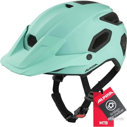 ALPINA Unisex Vuxna, COMOX Cykelhjälm, turquoise matt, 52 57 cm 4003692314932