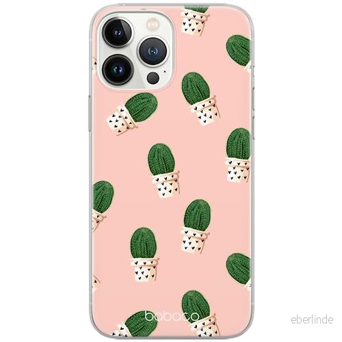 ERT GROUP mobiltelefonfodral för Apple Iphone 13 PRO MAX originalt och officiellt licensierat Babaco mönster Plants 001 optimalt anpassad till formen på mobiltelefonen, fodral tillverkad av TPU plast 5903932865721