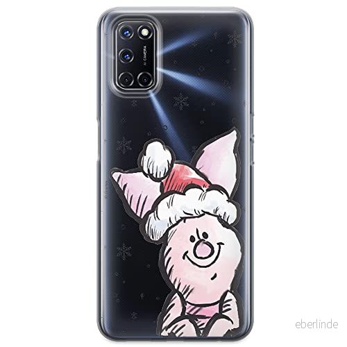 ERT GROUP mobiltelefonfodral för Oppo A92/ A72/ A52 originalt och officiellt licensierat Disney mönster Winnie the Pooh and friends 027 anpassad till formen på mobiltelefonen, gedeeltelijk transparant 5903040198797