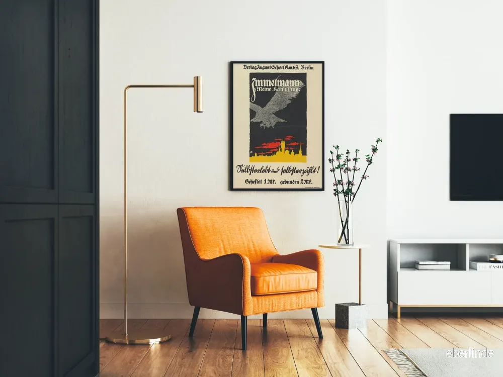 Vintageposter Immelmann - Ikonisk väggdekoration - Bild 2