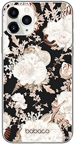 ERT GROUP mobiltelefonfodral för Iphone 11 PRO originalt och officiellt licensierat Babaco mönster Flowers 044 optimalt anpassad till formen på mobiltelefonen, fodral tillverkad av TPU plast 5905131326089