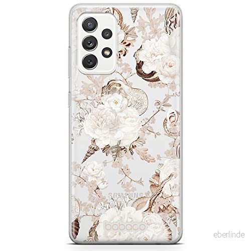 ERT GROUP mobiltelefonfodral för Samsung A73 5G originalt och officiellt licensierat Babaco mönster Flowers 044 optimalt anpassad till formen på mobiltelefonen, gedeeltelijk transparant 5905131325679