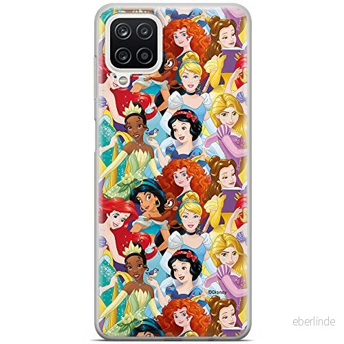 ERT GROUP mobiltelefonfodral för Samsung A12 / M12 originalt och officiellt licensierat Disney mönster Princess 001 optimalt anpassad till formen på mobiltelefonen, fodral tillverkad av TPU plast 5903040090978
