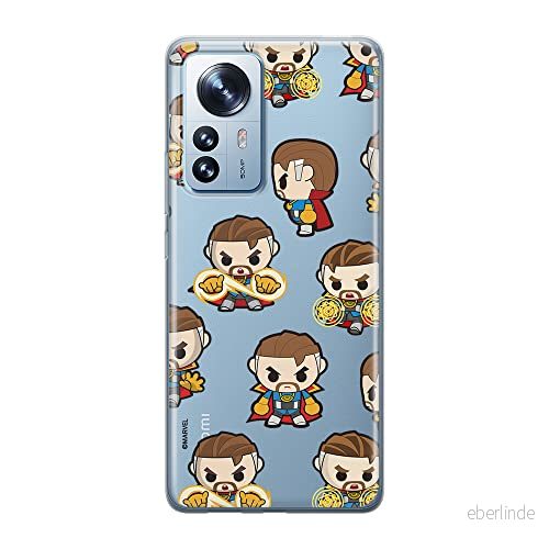ERT GROUP mobiltelefonfodral för Xiaomi 12 PRO originalt och officiellt licensierat Marvel mönster Dr Strange 001 optimalt anpassad till formen på mobiltelefonen, gedeeltelijk transparant 5905511528096