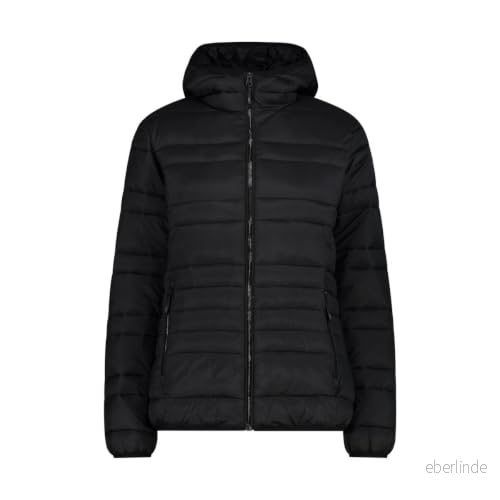 CMP Woman Jacket FIX HOOD Vinterjacka, Storlek: 42, Nero 8050243177313